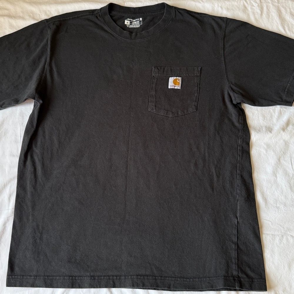 Carhartt Men's Dark Gray Short Sleeve Tee - Picture 4 of 9